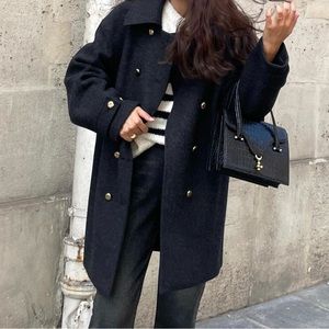 Korean Fashion Brand Elborn Wool Jacket